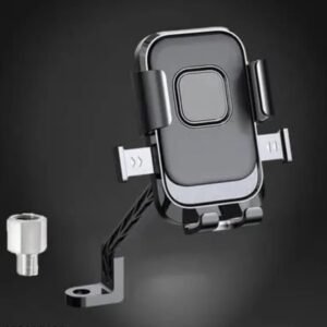 N2K Universal Bike Mobile Holder Model-XY-089 C2 Type With 360 Degree Rotation Shock Resistant Anti Shake Design Firm Locking One Hand Operation Adjustable